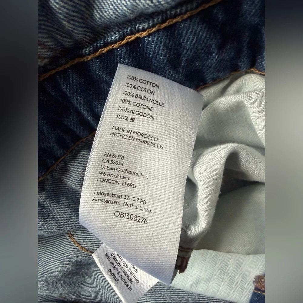 Free People Denim Jumpsuit Women’s Small - Picture 9 of 9